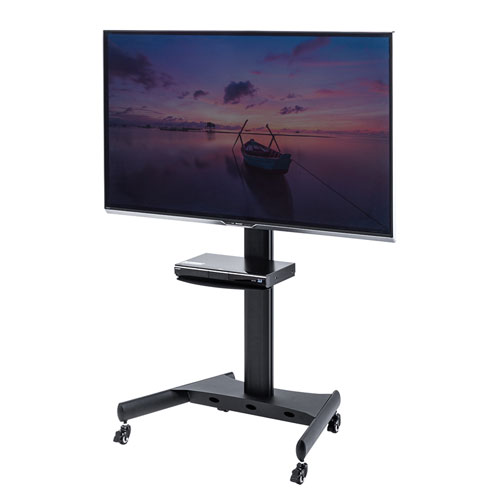 テレビスタンド｜キャスター付き・高さ調整・角度調整・65/75インチ対応