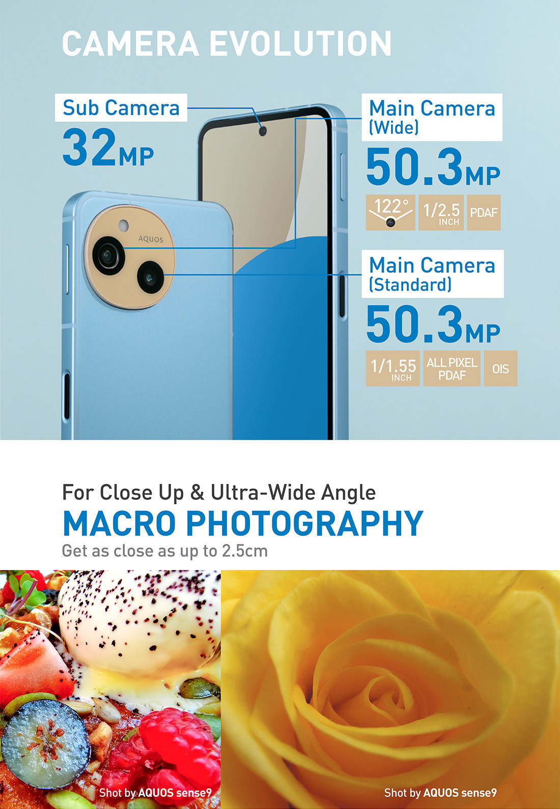 Etoren.com | (Unlocked) Sharp Aquos Sense 9 5G 256GB Coral (8GB