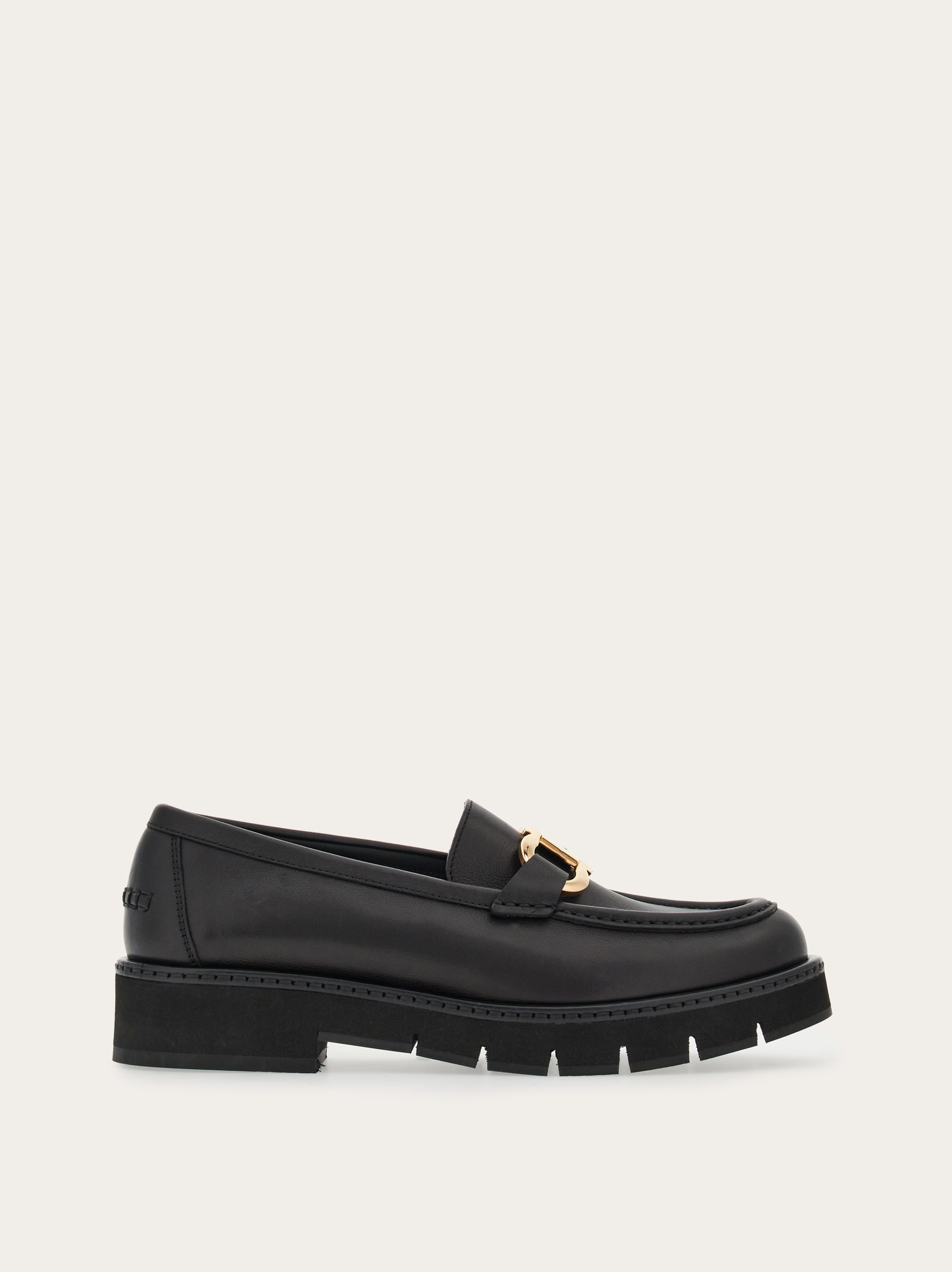 Moccasin with Gancini ornament - Women | Ferragamo