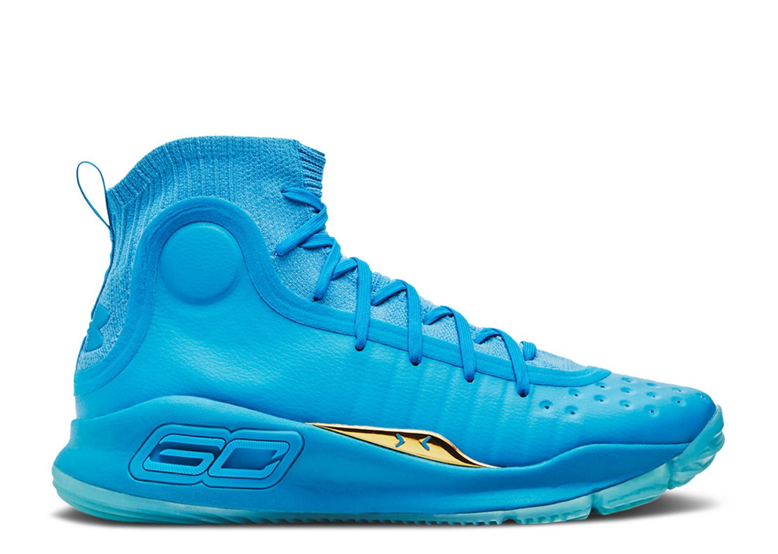 Men's Curry 4 Retro 'Flooded' - Under Armour - 1298306 404 - capri