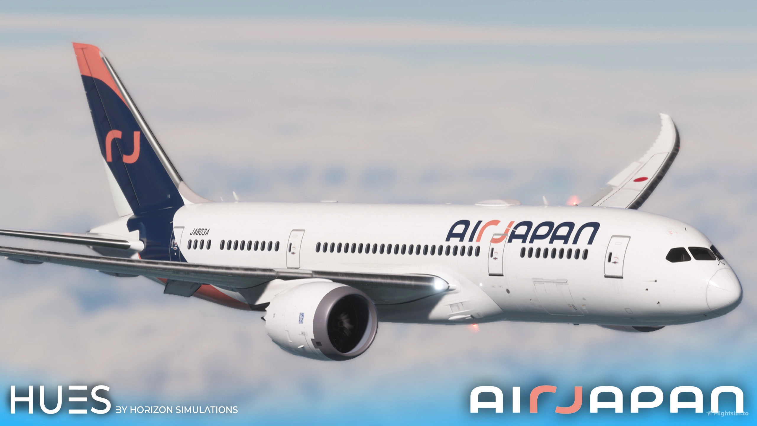 航空機・ヘリコプター Air Japan B787-8 JA803A Air Japan B787-8 JA803A