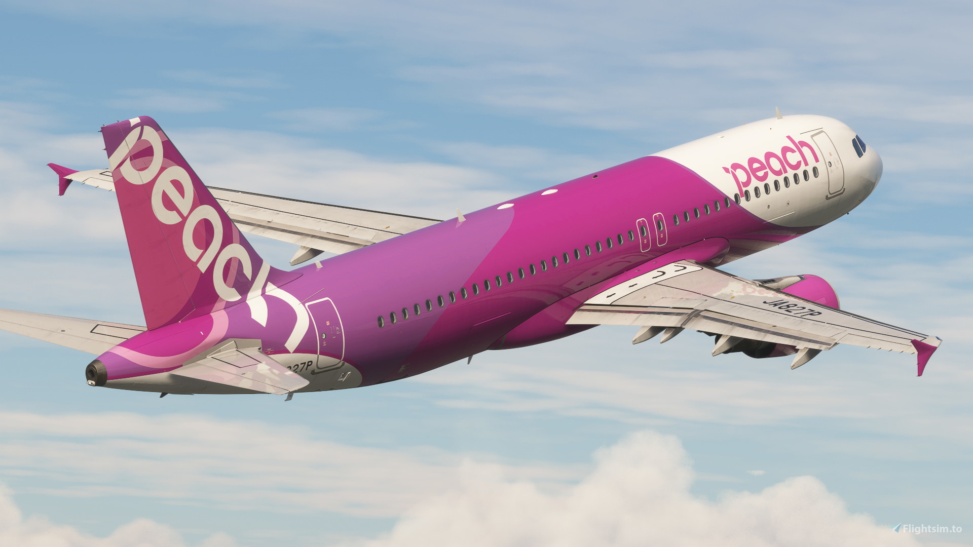 Threads - Peach Aviation (Pack) - Fenixsim A320 CFM for Microsoft