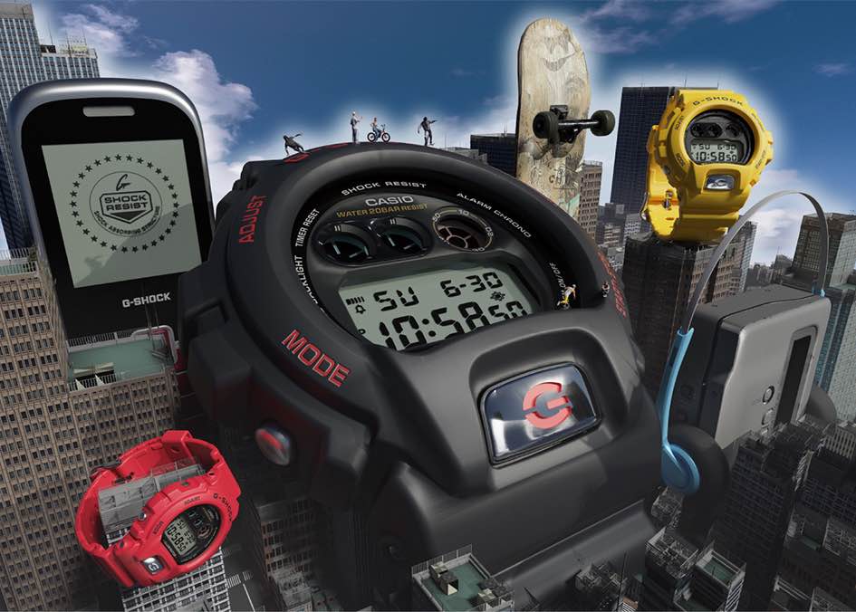 G-SHOCK「DW-6900」誕生30周年記念モデル発売！ '90年代のカラーを再現