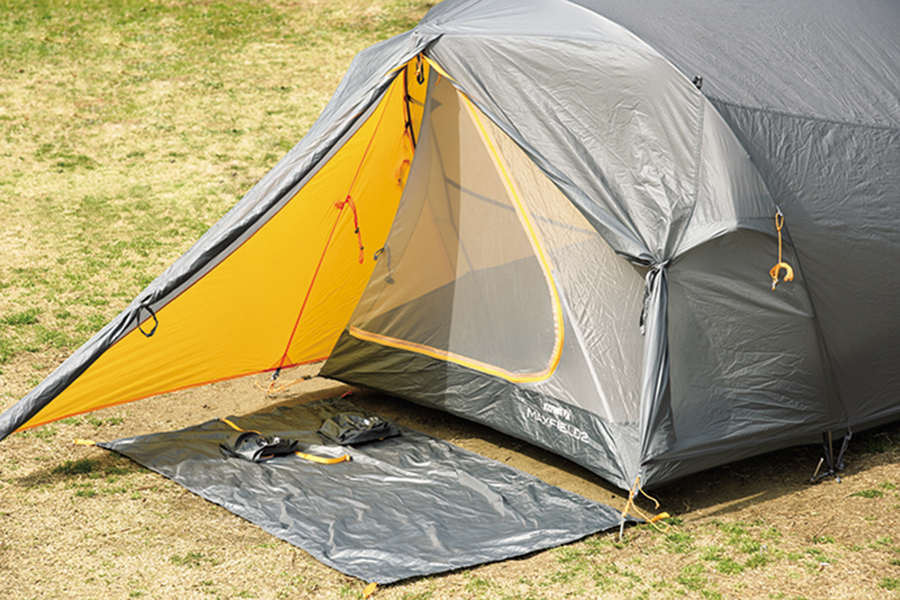 モンベル ステラリッジ4(テント、グランドシート、レインフライ)一式