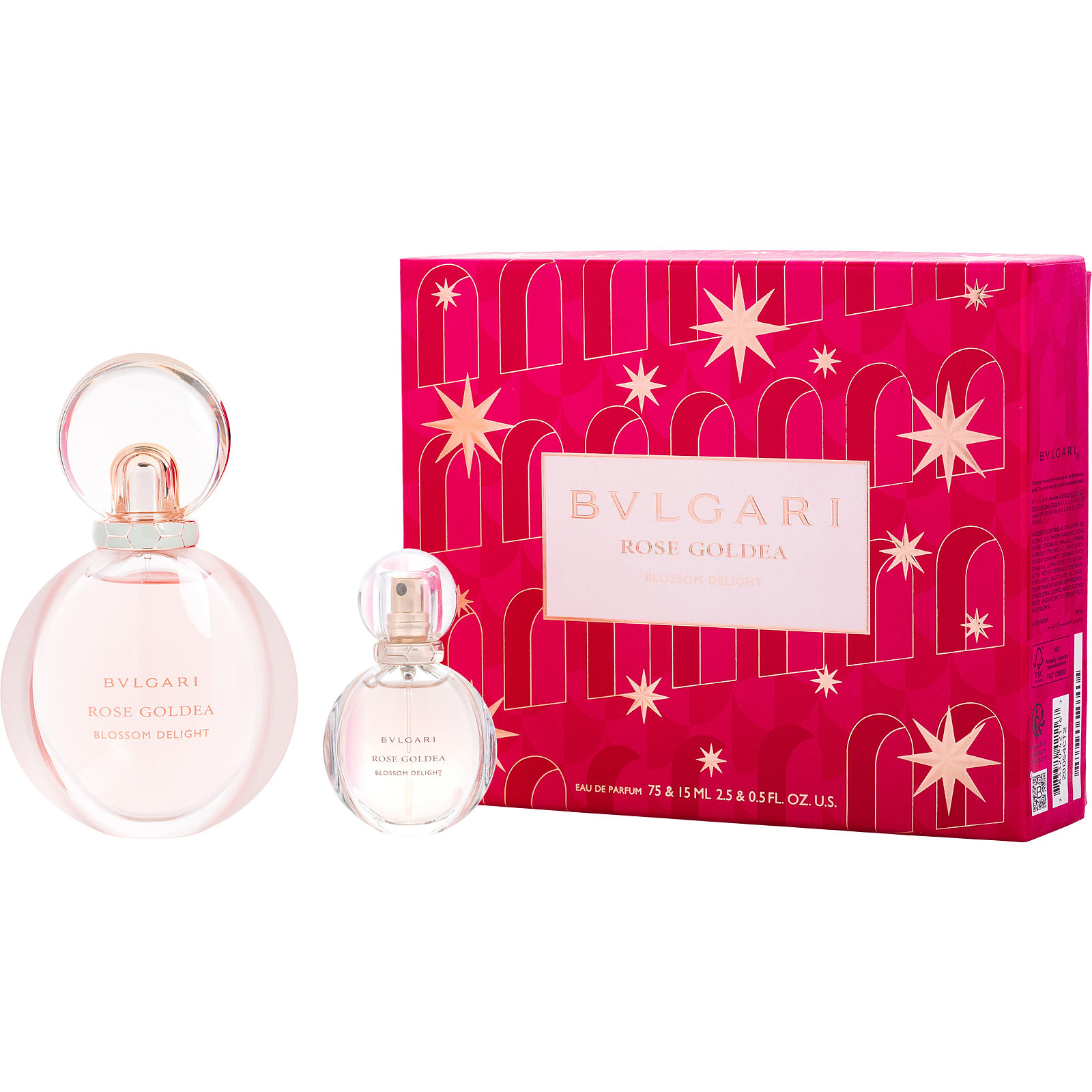 Bvlgari Rose Goldea Blossom Delight Parfum Gift Set - 2pc