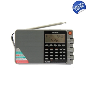 Tecsun PL-880 Portable Shortwave Radio with SSB