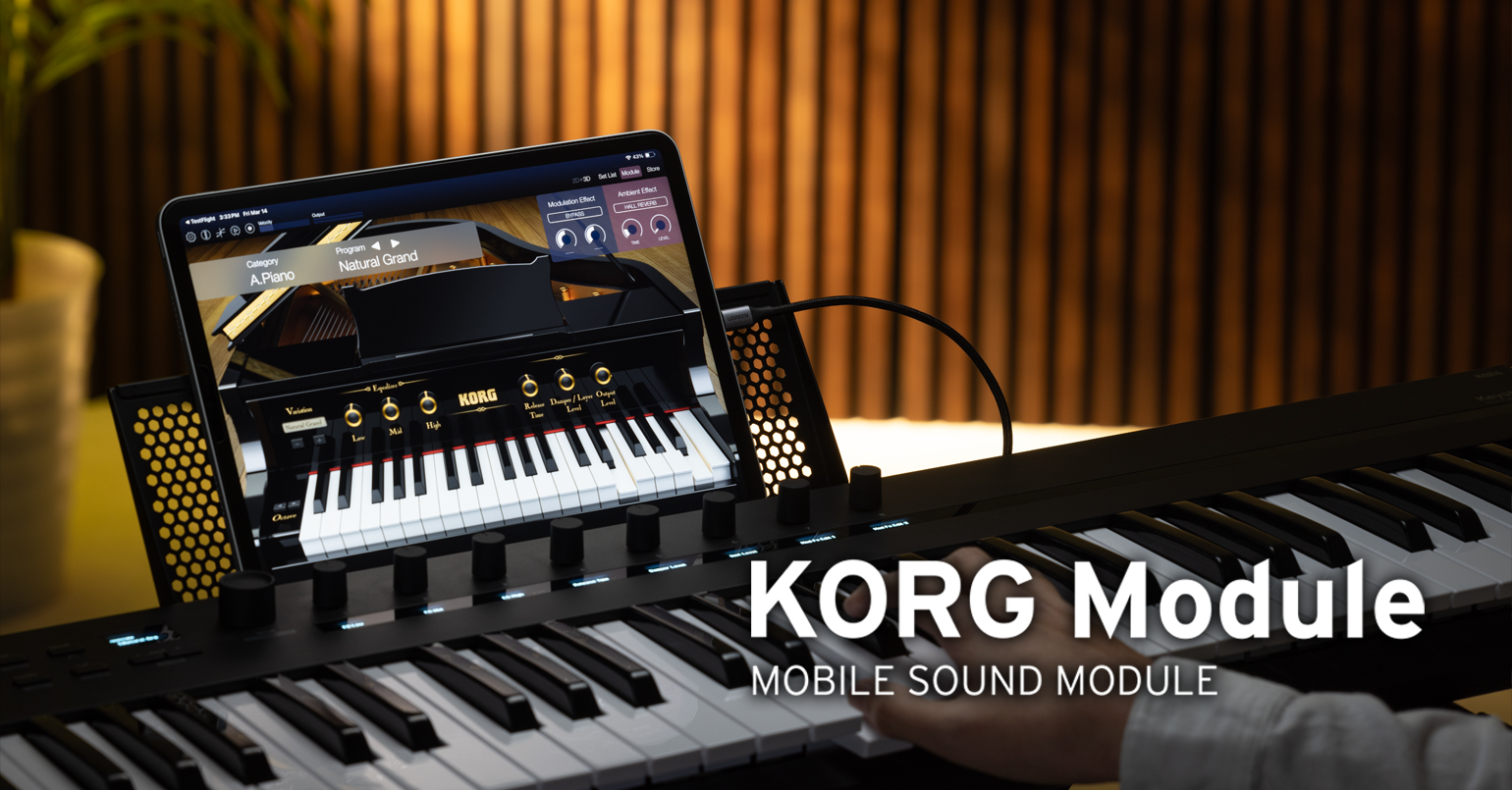 KORG Module - MOBILE SOUND MODULE | KORG (Japan)