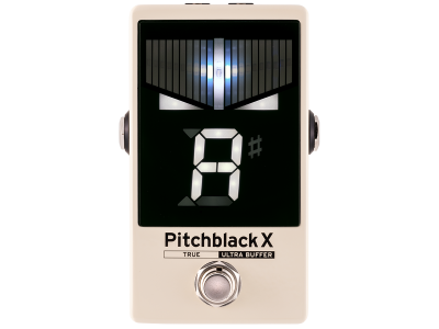 Pitchblack X CR/BL - CHROMATIC PEDAL TUNER | KORG (Japan)