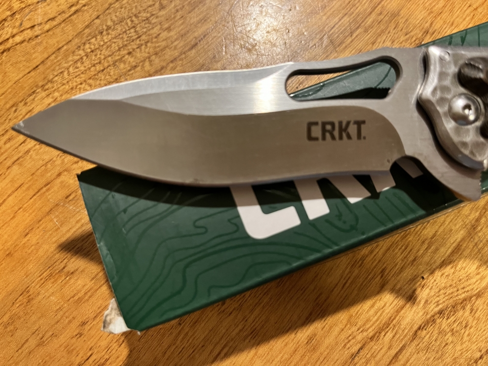 CRKT FOSSIL 5470 IKOMA DESIGN FOLDING POCKET KNIFE