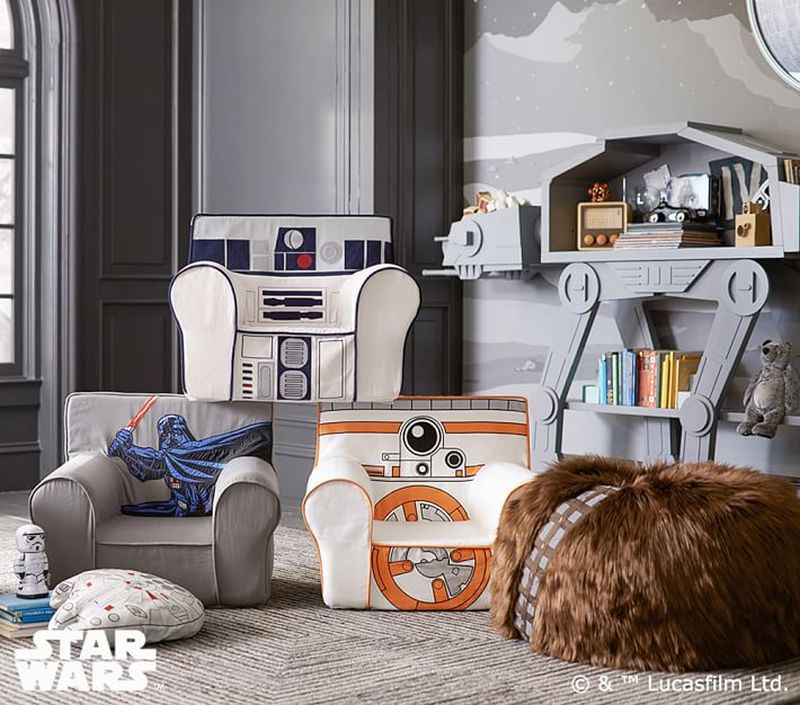 Chewbacca bean bag chair perfect for Star Wars fans