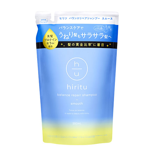 ヒリツ(hiritu) バランスリペア シャンプー スムース 詰め替え 350mL