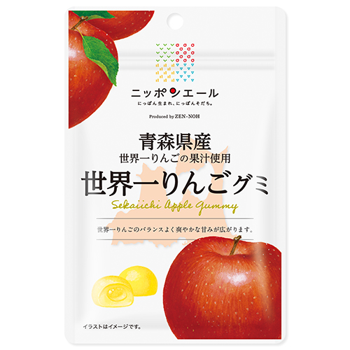 全国農協食品 青森県産世界一りんごグミ ※軽減税率対象商品｜【ハンズ