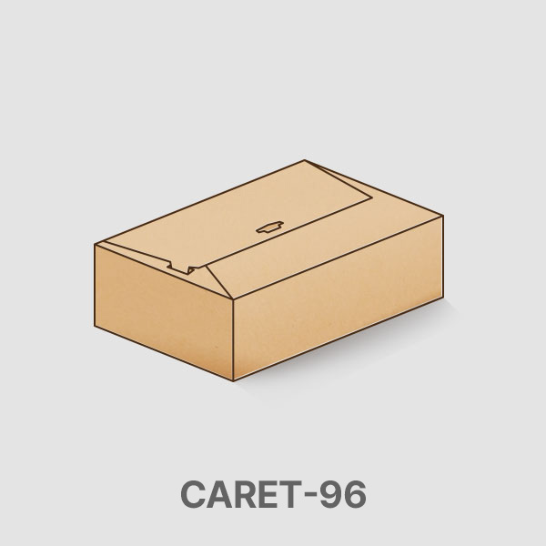 에코 무접착 조립형 박스 250x165x90 96개 CARET96 : (주) 리그라운드