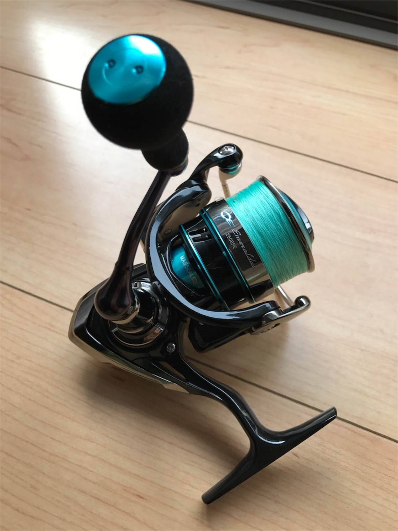 ダイワ リール 16 エメラルダス 2508PE レビュー - 石鯛釣りはじめました。