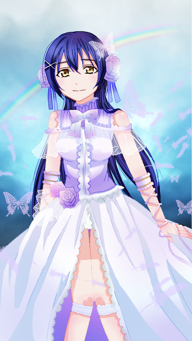 ラブライブ！園田海未ホワイトデー編 - ibisPaint