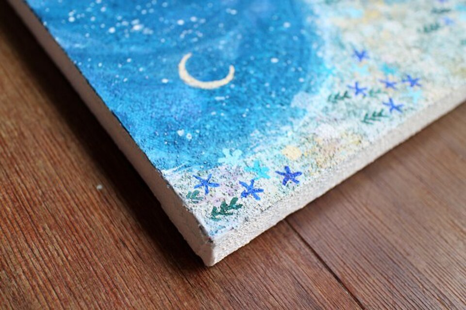 絵画「高天原」 | iichi 日々の暮らしを心地よくするハンドメイドや