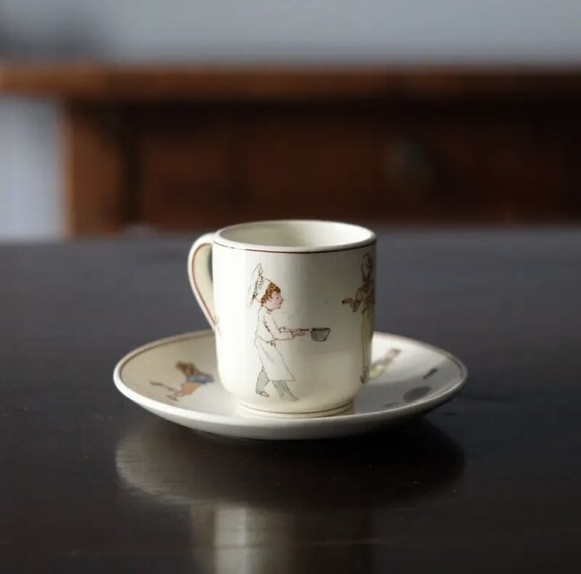 サルグミンヌ Sarreguemines ディネット アンファンリシャール・カップ