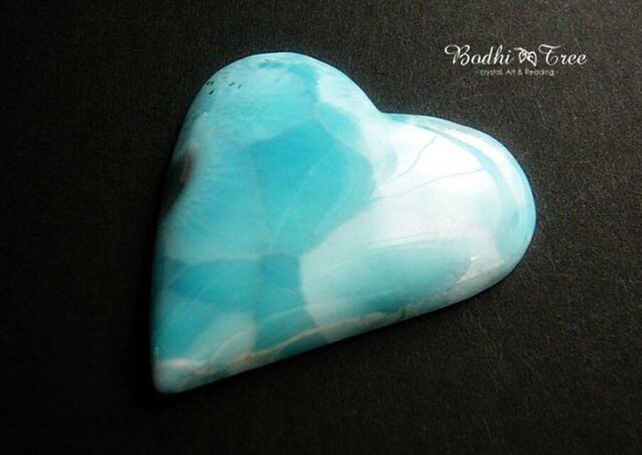 高品質】特大 ラリマー ハート ルース | iichi 日々の暮らしを心地よく