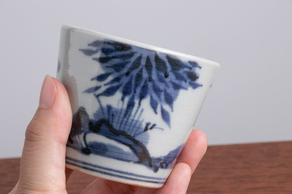 古伊万里染付そば猪口10客 口径約8㎝ 東Y8-0122②タトチ 楽天市場】古