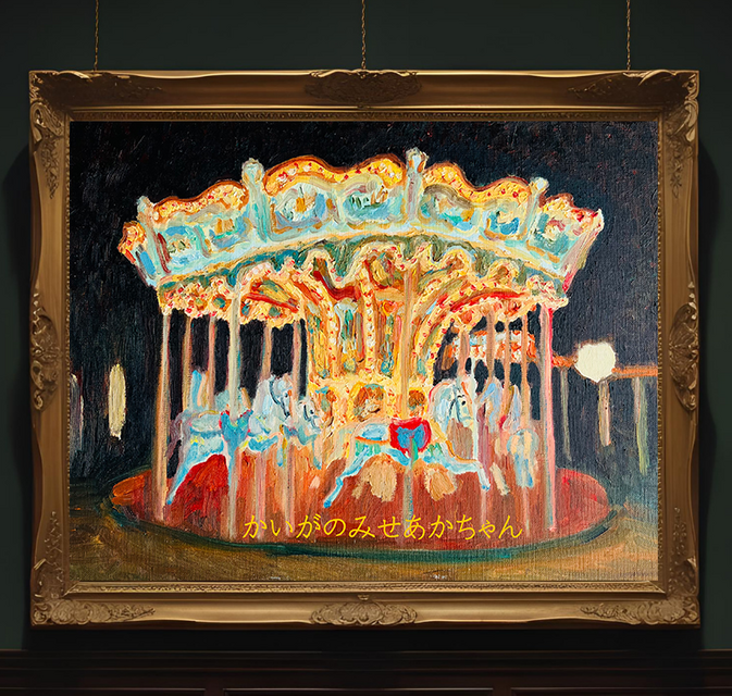 油絵 絵画 原画 再販なし『マーメイド』 8.25.2017」 現代アート 絵画