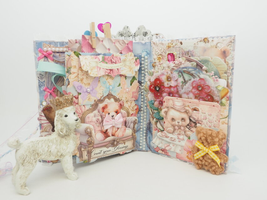 くまちゃん♡おすそ分けファイル♡ジャンクジャーナル♡コラージュ