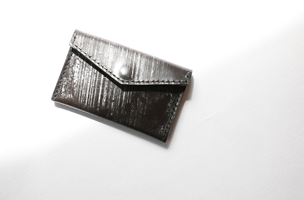 ブライドルレザー名刺入れ・カードケース DARK BROWN | iichi 日々の