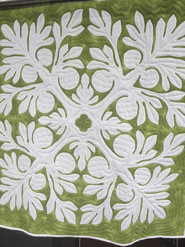 オーダーメイド⭐️ハワイアンキルト タペストリー パンの木 | iichi