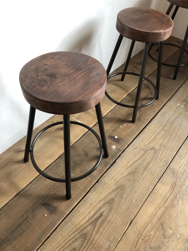 数量限定 WS-H450 椅子 イス スツール アイアン カウンターチェアー