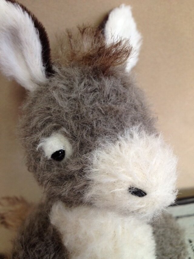 ロバのrobert（ぬいぐるみ・テディベア）オーダー | iichi 日々の