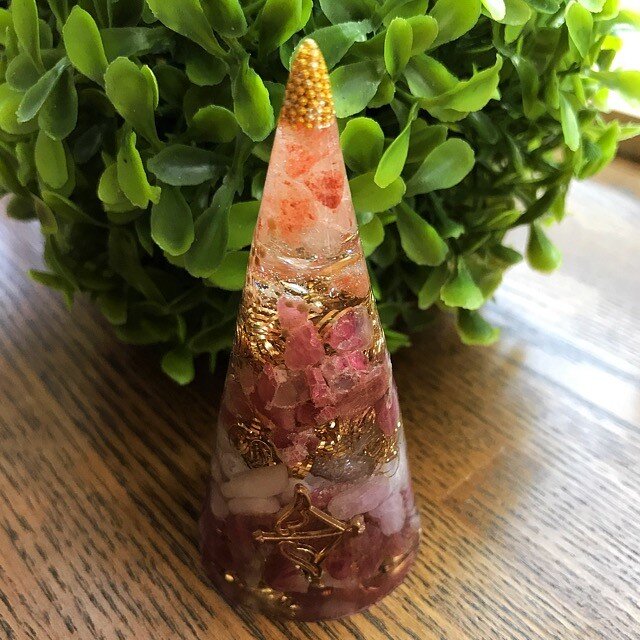 PinkyAngelオルゴナイト✩*॰ ( ¨̮ ) ॰*✩ | iichi 日々の暮らしを