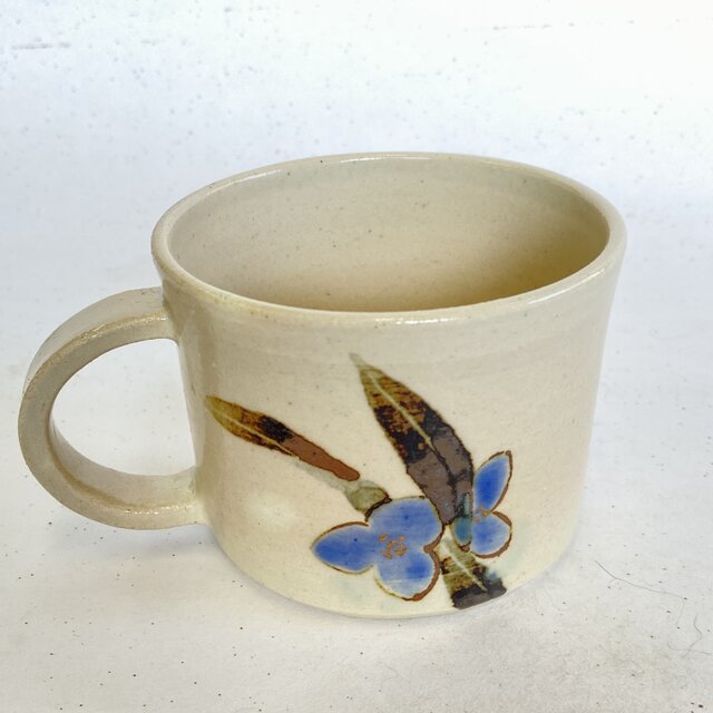 鉄絵カップ揃え「むらさきつゆくさ」 | iichi 日々の暮らしを心地よく