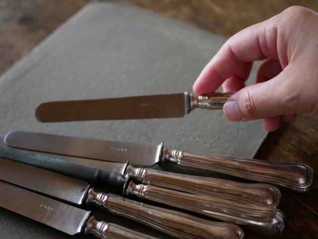 アンティーク フランス製メロン専用ナイフセット（1920〜30年代