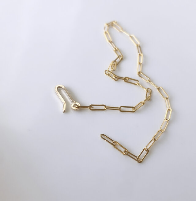 14kgf Taste お好きな位置で留められる チェーン ブレスレット | iichi