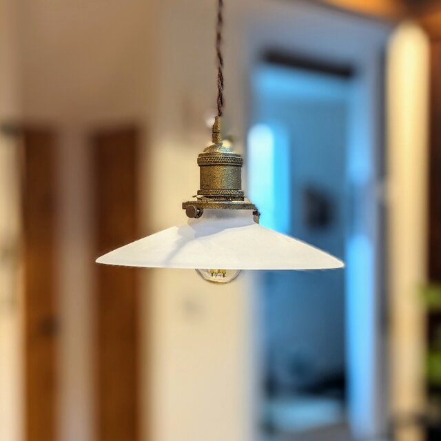 昭和レトロなペンダントライト【受注生産】 | iichi 日々の暮らしを