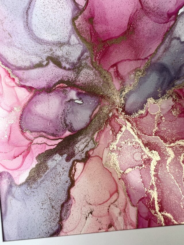 アルコールインクアート ミニサイズ | iichi 日々の暮らしを心地よく