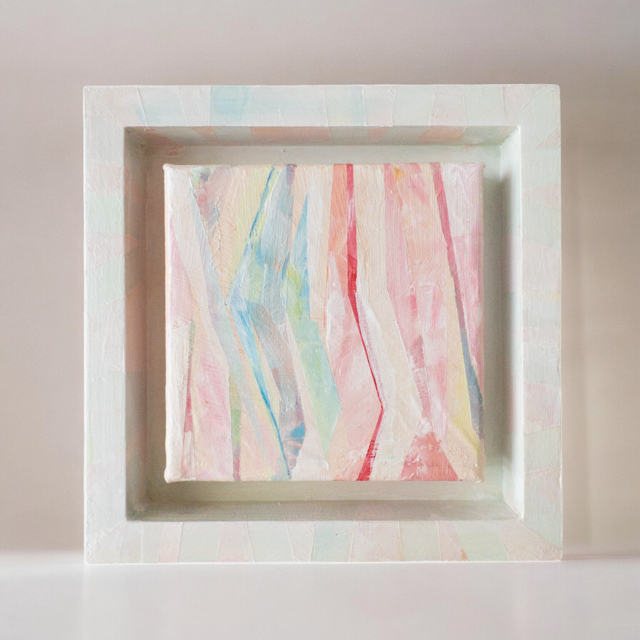 陽炎」立体アクリル画(原画) 額装付 | iichi 日々の暮らしを心地よく