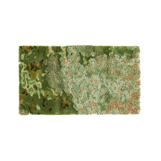 隈研吾CARPET COLLECTION KOKE／コケ（SIZE S） 山形緞通