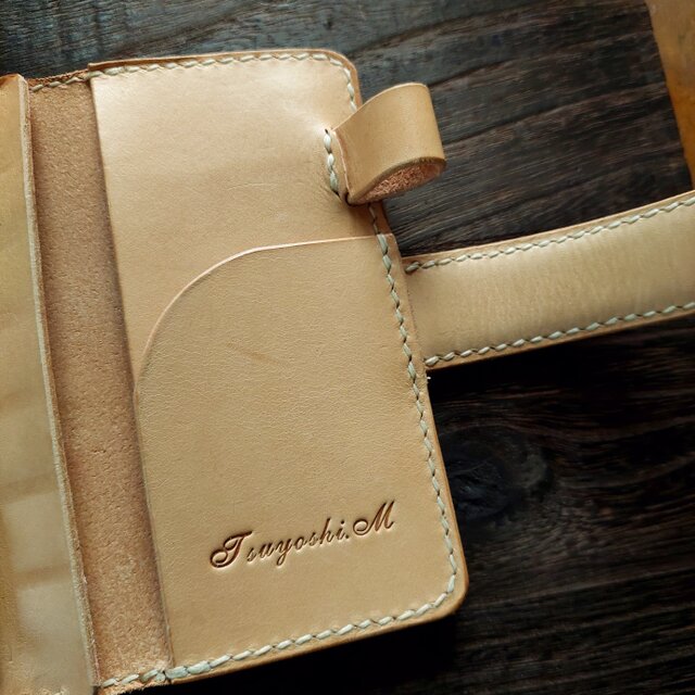 システム手帳カバー M6 名前刻印サービス | iichi 日々の暮らしを