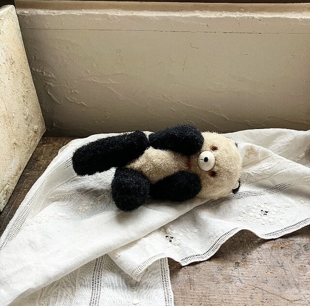 ヴィンテージ DDRベア パンダ テディベア 東ドイツ | iichi 日々の