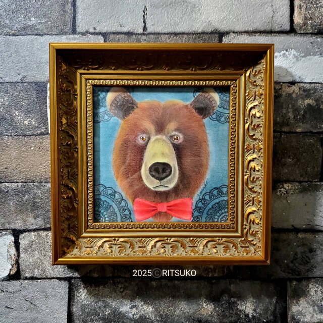 肉筆 原画 1点もの ボールペン画 日本人作家 色鉛筆画 絵画 絵 アート