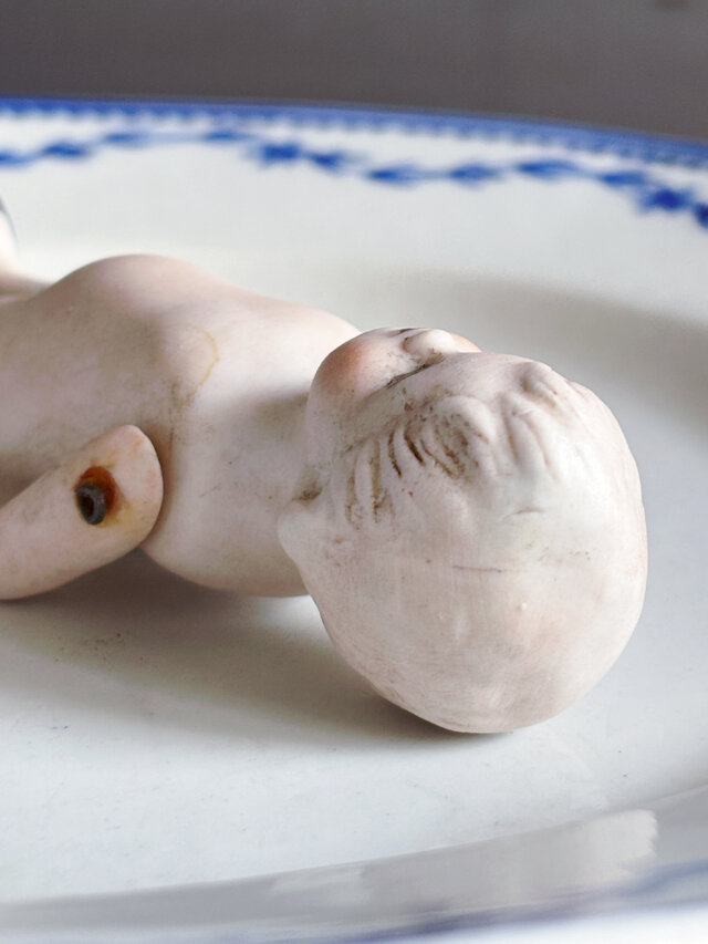 ミニョネット オールビスクドール h11cm ドイツ アンティーク 0502029