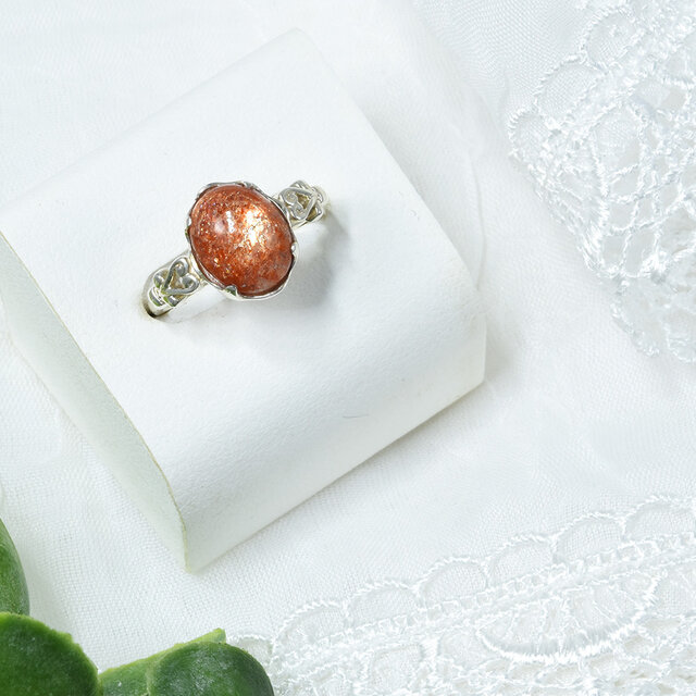 SV サンストーン リング シルバー CJ012CIBS | iichi 日々の暮らしを