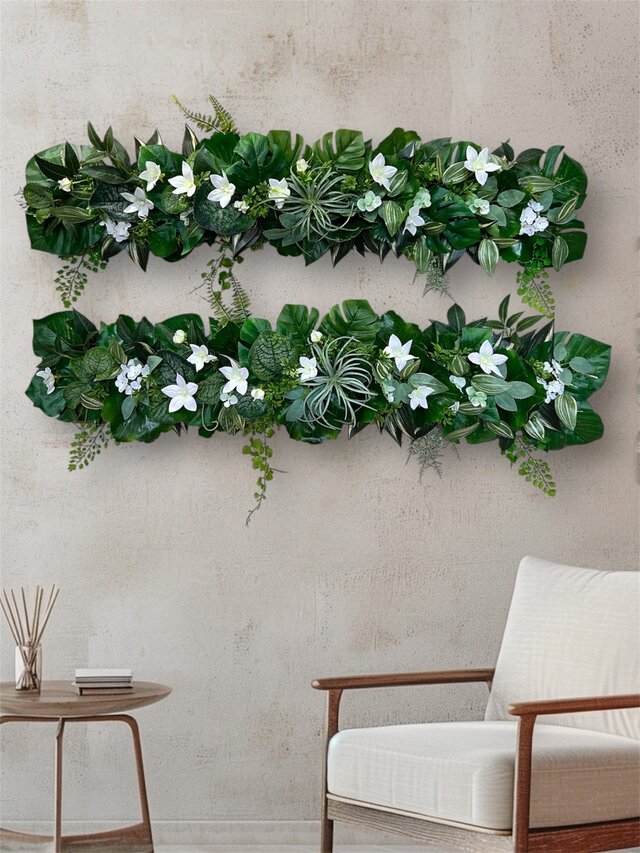 光触媒 人工観葉植物 ウォールグリーン フェイクグリーン 壁掛け70482
