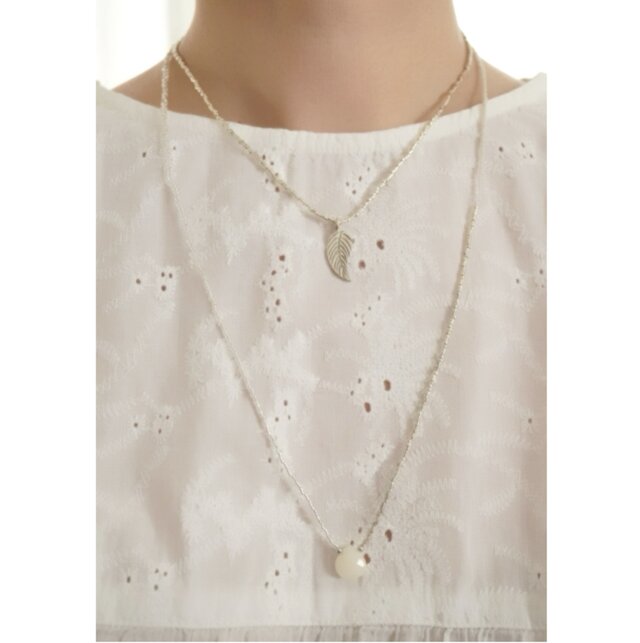 nature ~カレンシルバーのネックレス | iichi 日々の暮らしを心地よく