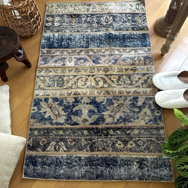 上品ベージュミルキー55×133✳︎花瓶 ロング ランナー トルコ