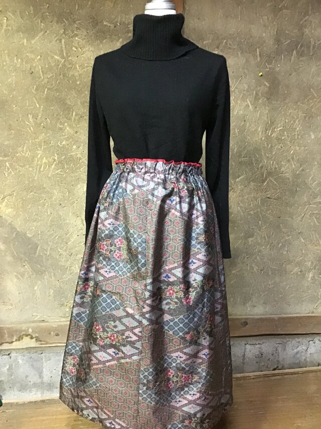 大島紬セットアップ | iichi 日々の暮らしを心地よくするハンドメイド