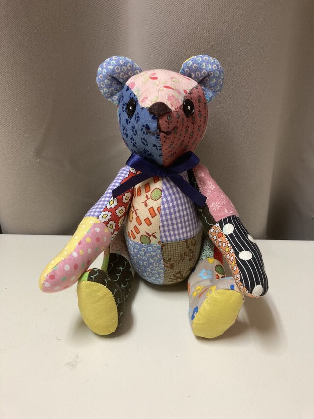 海外作家様作 テディベア 人形 ハンドメイド【お値引き可能】 気まぐれ