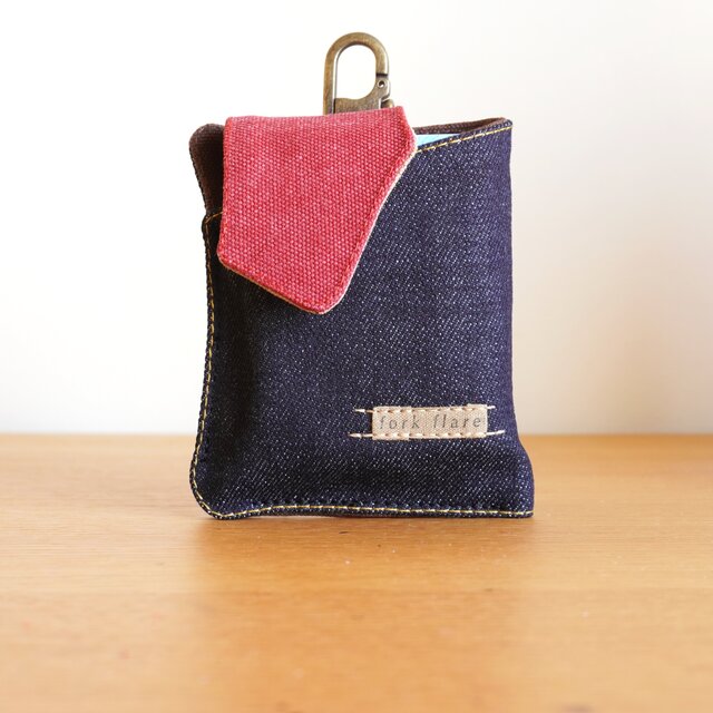 タバコケース type7 岡山産デニム 真田紐 シガレットケース | iichi