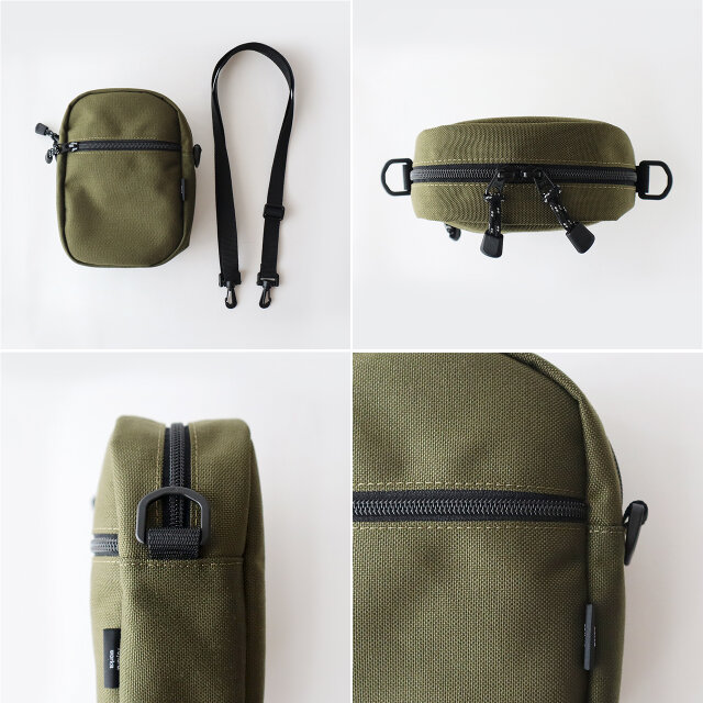 軽量・撥水】ミニショルダーバッグ / カーキ【コーデュラ®】 | iichi