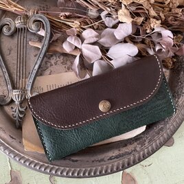 レザーショルダーバッグダークブラウン | iichi 日々の暮らしを